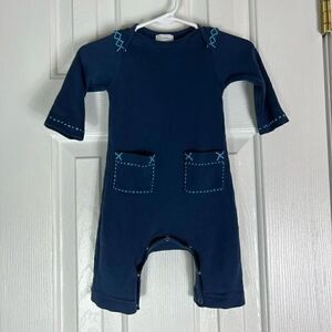Lemon Loves Layette Boys Romper Size 3/6m